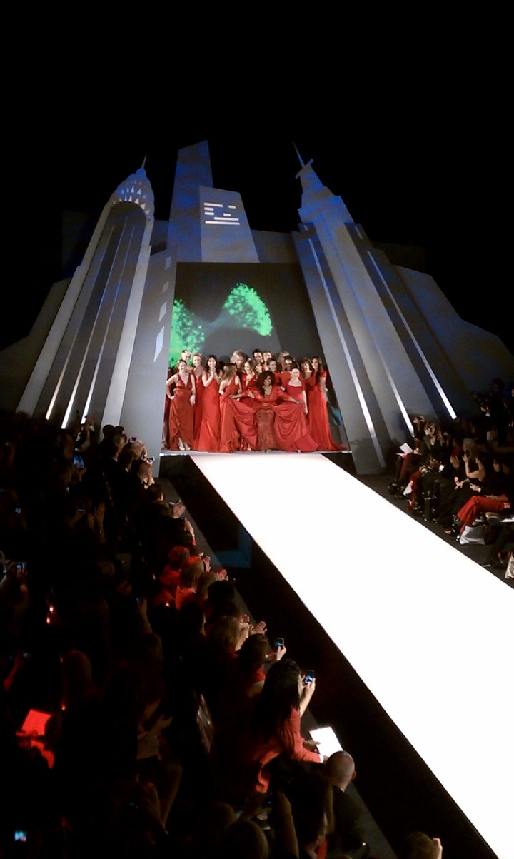 2012 Red Dress Collection Fashion Show