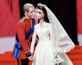 Mattel's Barbie Collector Royal Wedding William and Catherine Doll Set From Amazon.co.uk