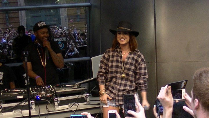 JoJo performing in New York City
